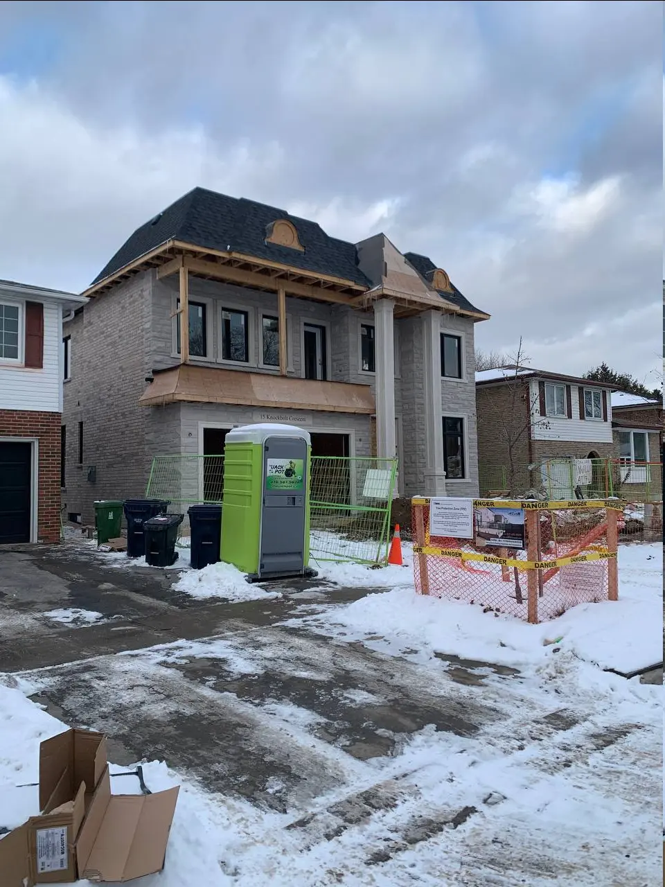 Brand new custom house