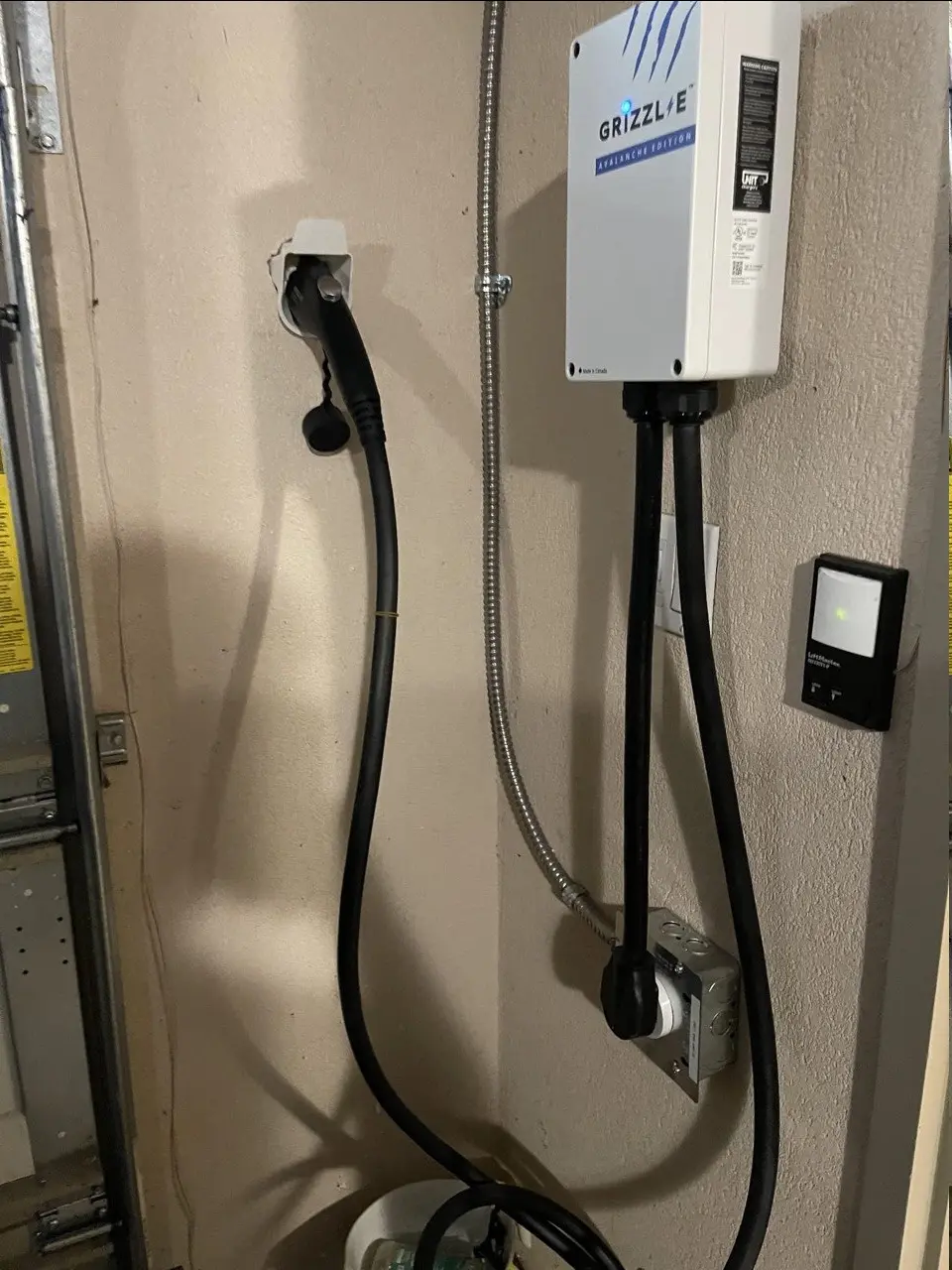 EV charger installation