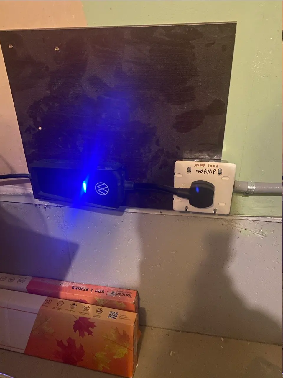 EV charger installation