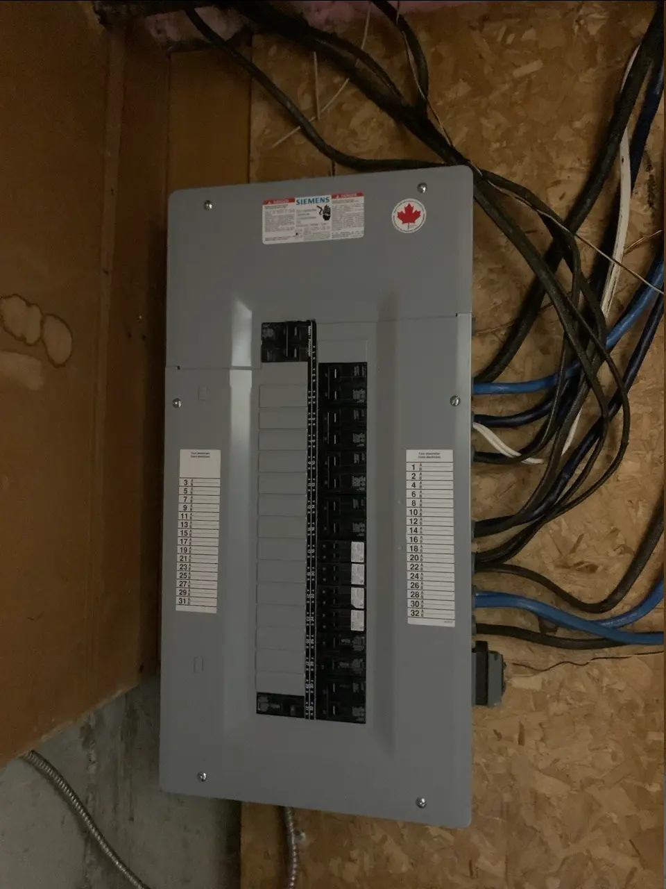 Fuse electrical panel upgrade — after