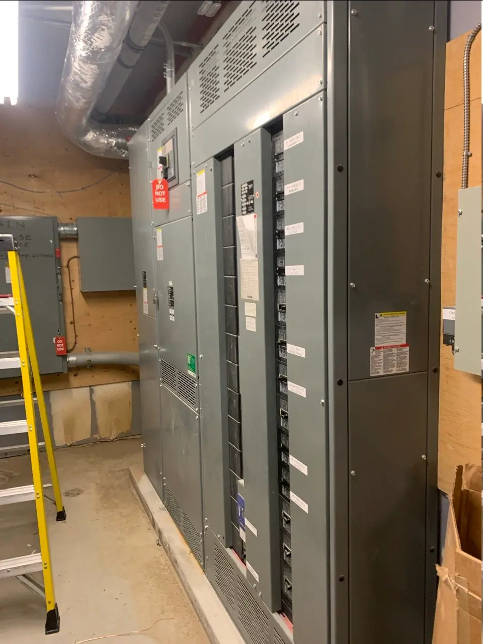 Industrial electrical panel